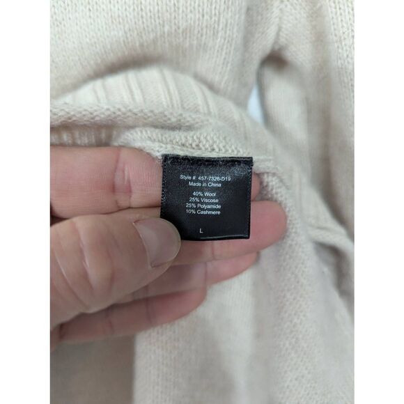 Jenni Kayne Cream Everyday Crew Neck Sweater - Picture 7 of 9